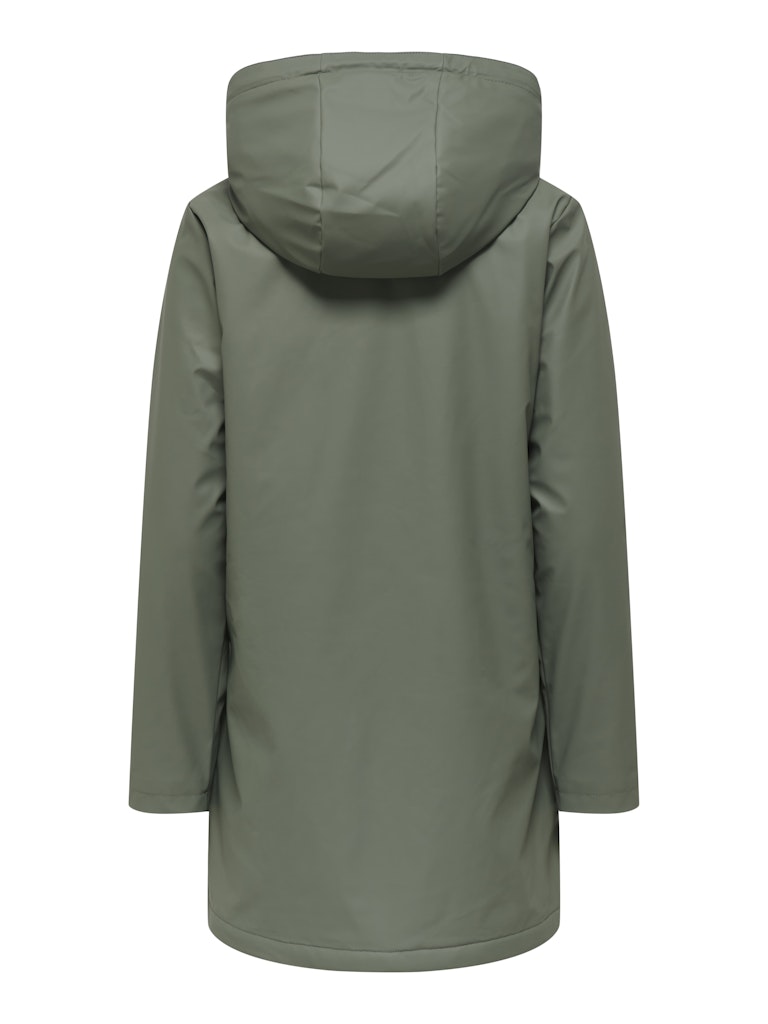 Onlsally Raincoat Otw Noos - Olijf