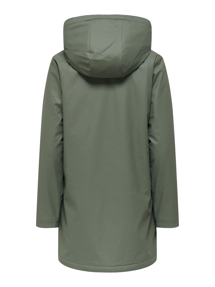 Onlsally Raincoat Otw Noos - Olijf