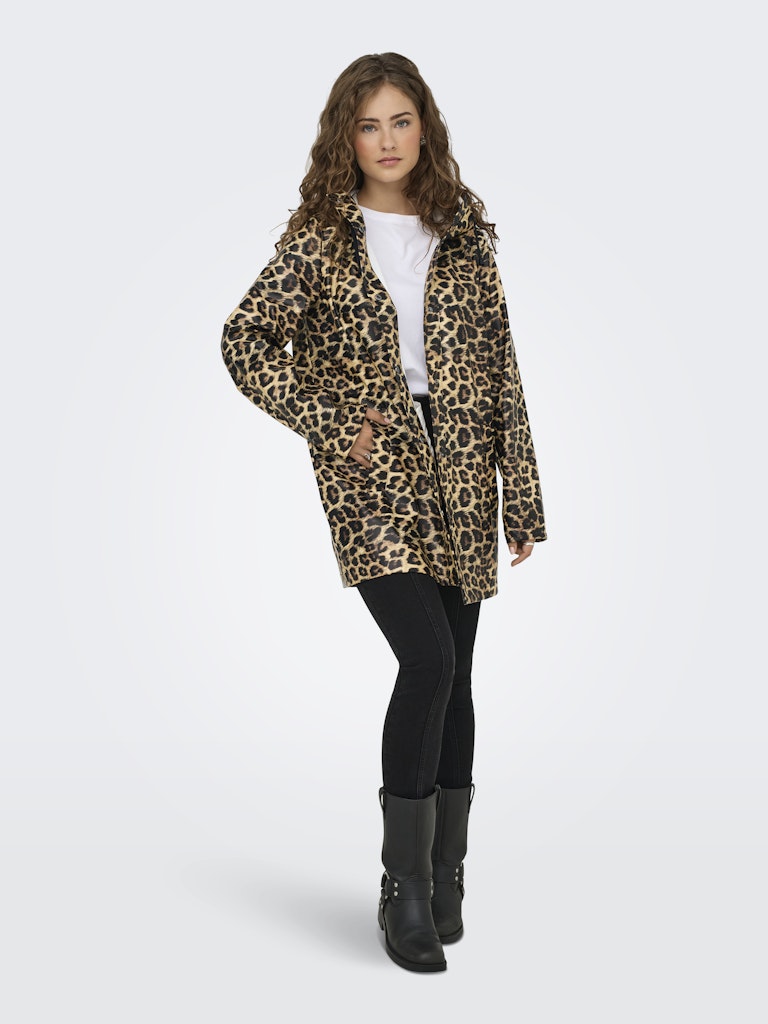 Onlmarie Ellen Aop Raincoat Otw - Bruin Dessin
