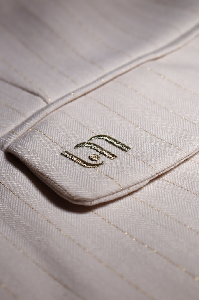 Blazer Celeste - Ecru Dessin