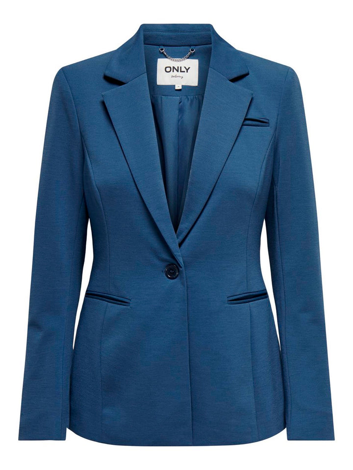 Onlpeach L/s Fit Blazer Tlr Noos - Blauw