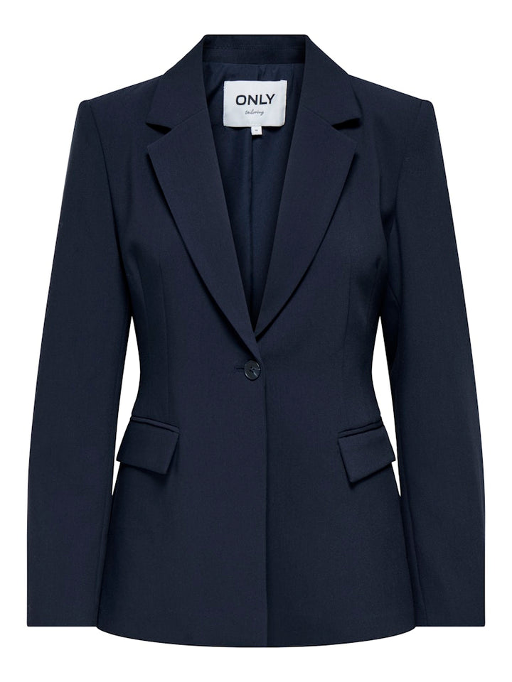 Onlraven Life L/s Hourglass Blazer Tlr - Navy