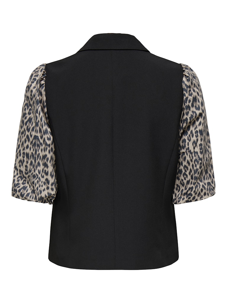 Onlmellie Life S/s Mix Blazer Tlr Cs - Zwart