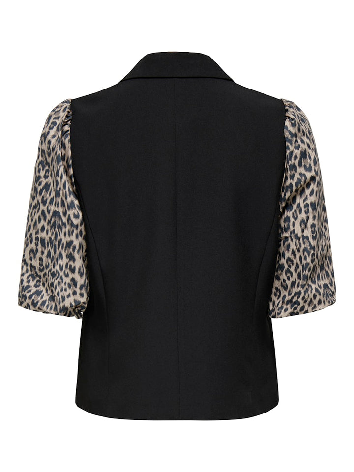 Onlmellie Life S/s Mix Blazer Tlr Cs - Zwart