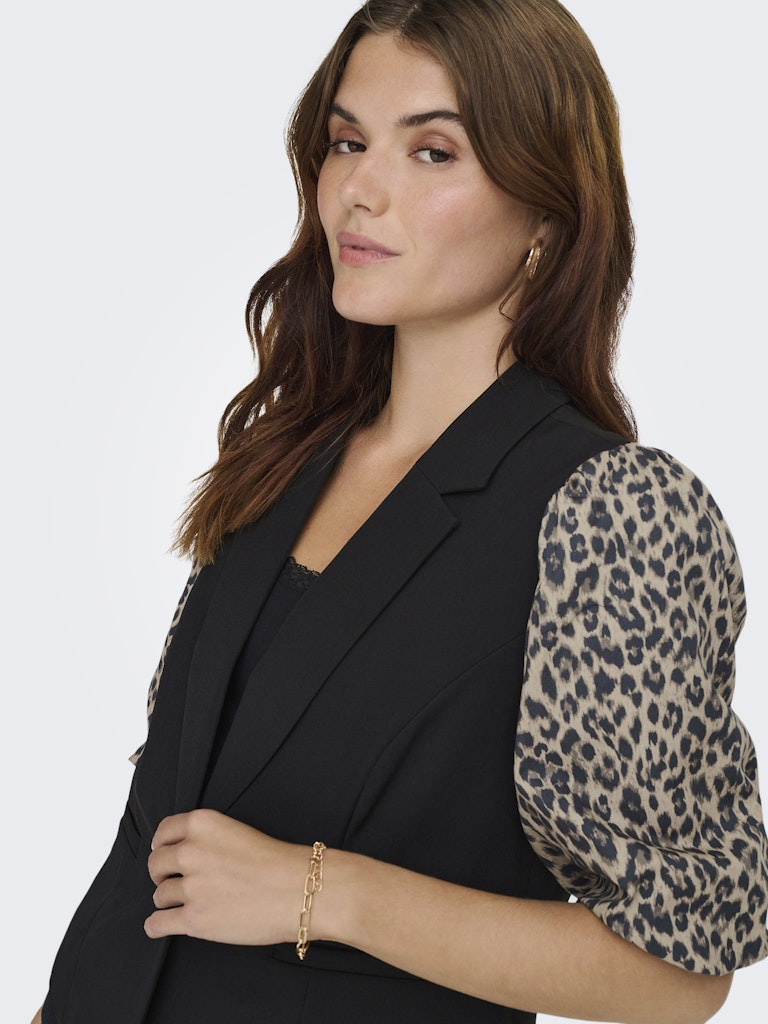 Onlmellie Life S/s Mix Blazer Tlr Cs - Zwart