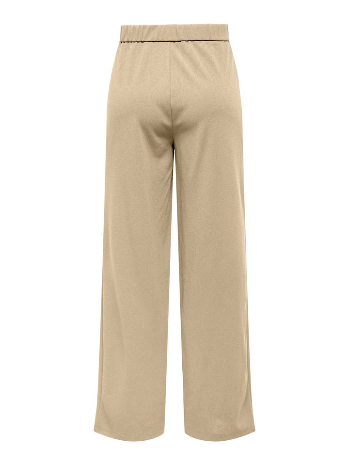 Onlsania High Waist Button Pant Jrs - Kaki