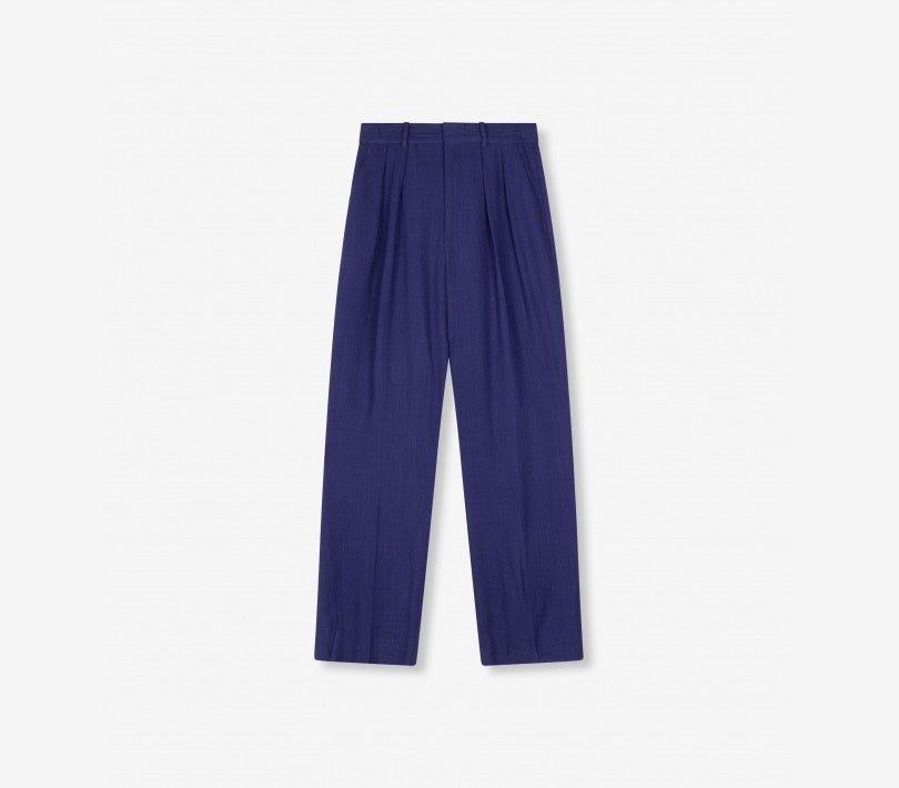 Bloucle Wide Pants - Paars