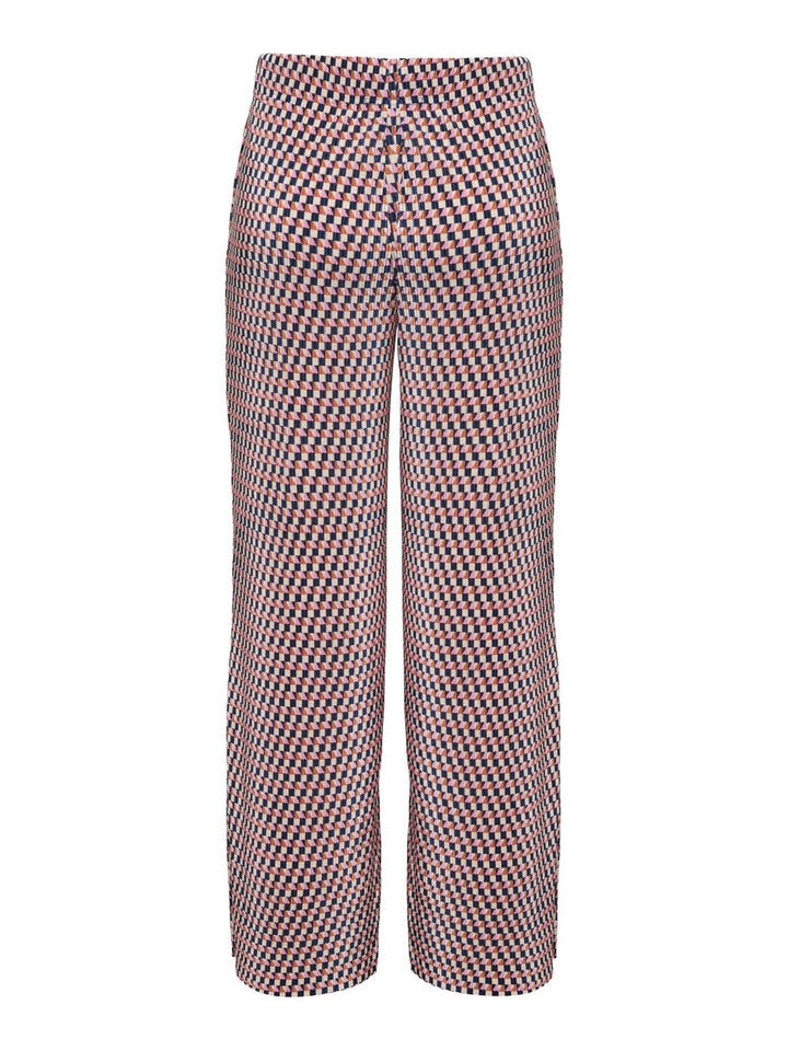 Onlnisa Plisse Pant Box Jrs - Roze Dessin