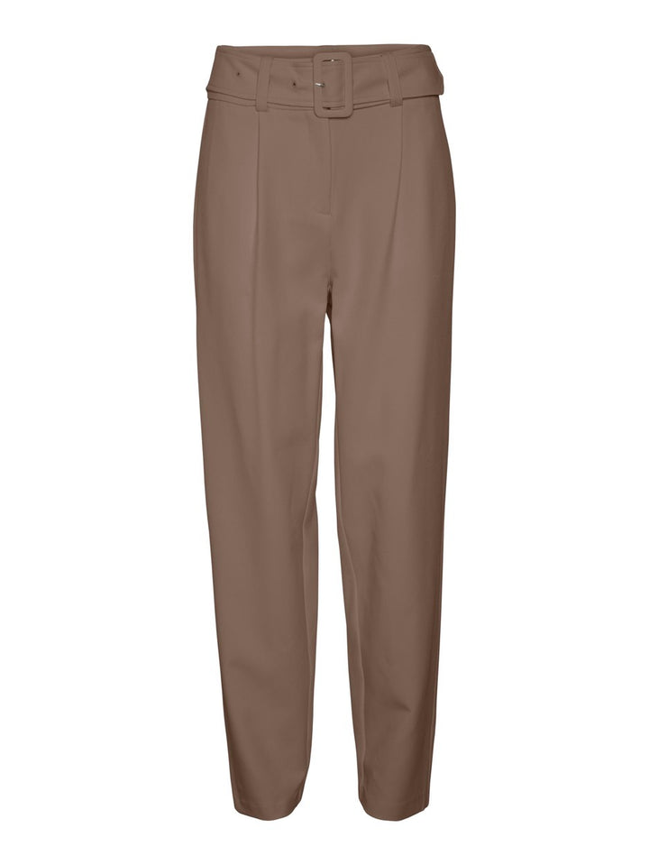 Vmulia H/w Pocket Pant Tlr - Taupe