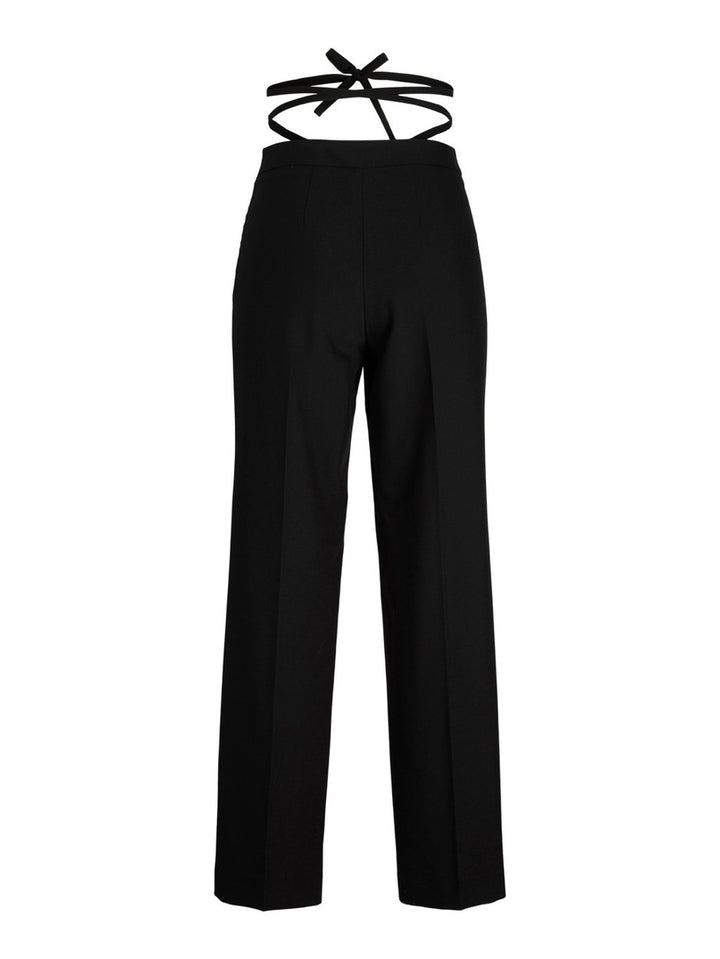 Jxsassy Reg Str Hw Pant - Zwart