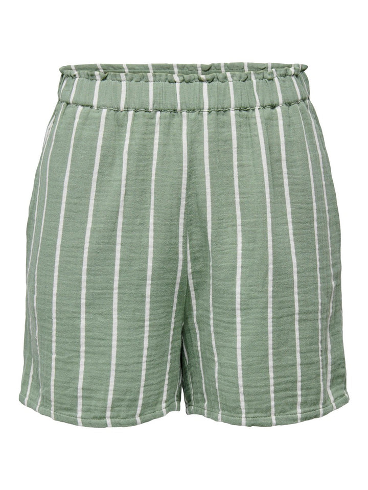 Onlnora Hw Shorts Ptm - Groen Dessin