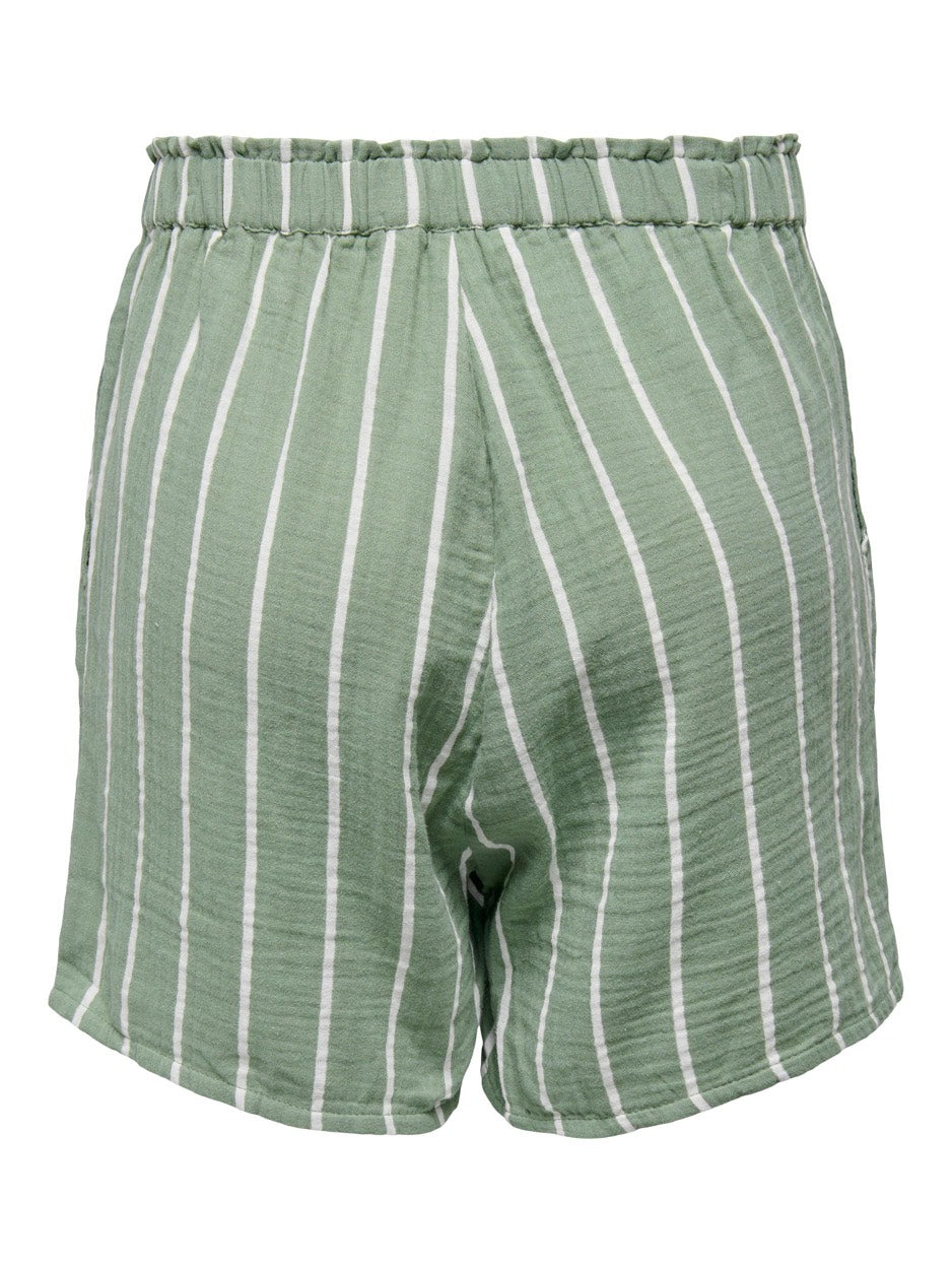 Onlnora Hw Shorts Ptm - Groen Dessin