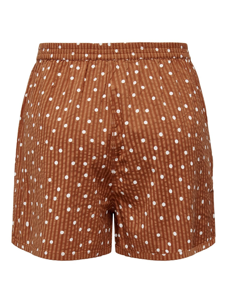 Onlemily Shorts Ptm - Bruin Dessin