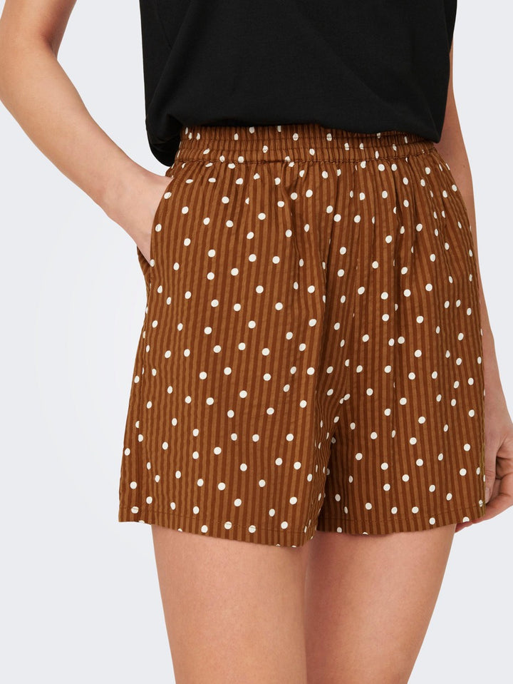 Onlemily Shorts Ptm - Bruin Dessin