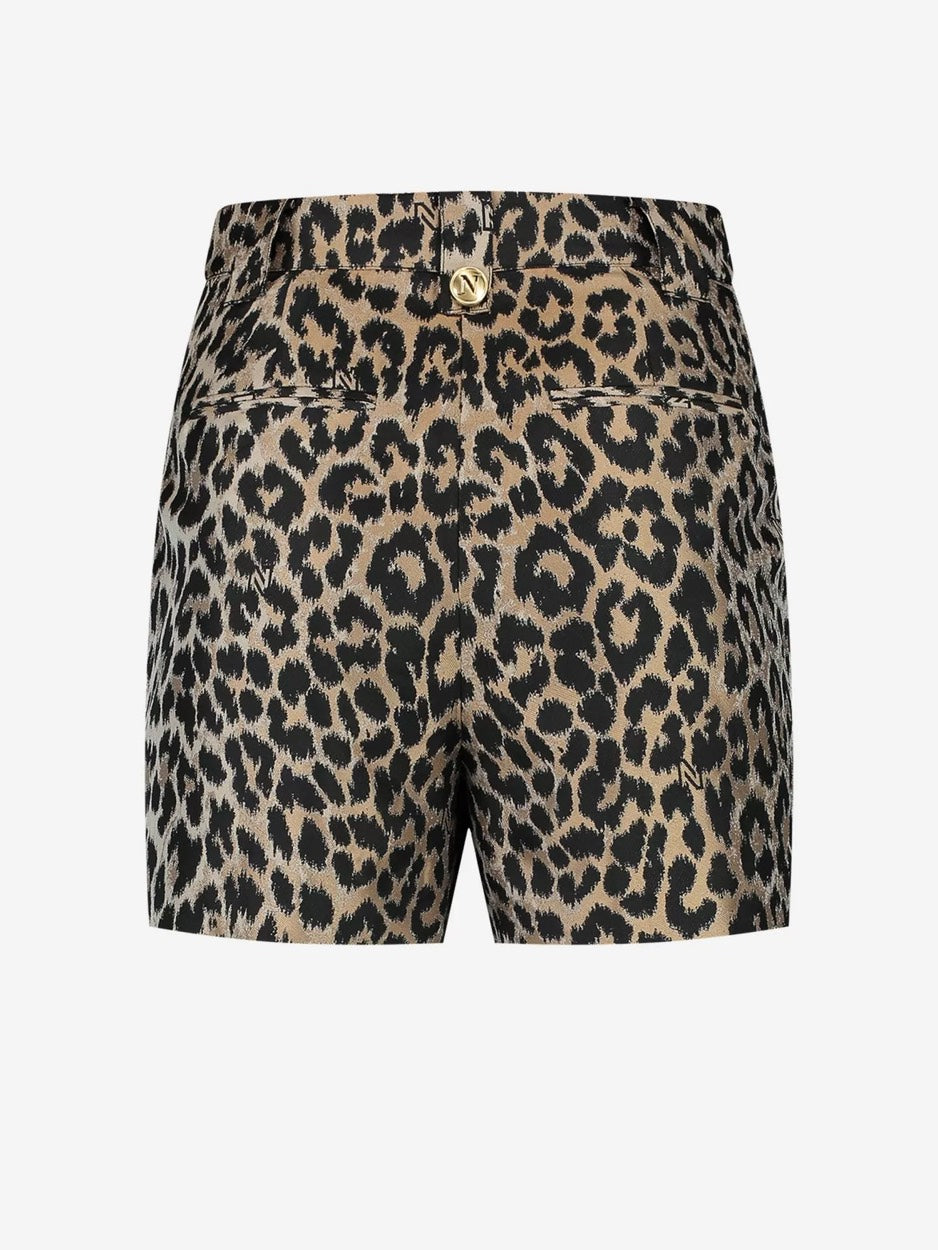 Benicia Shorts - Bruin Dessin