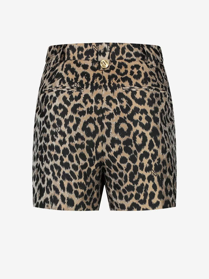 Benicia Shorts - Bruin Dessin