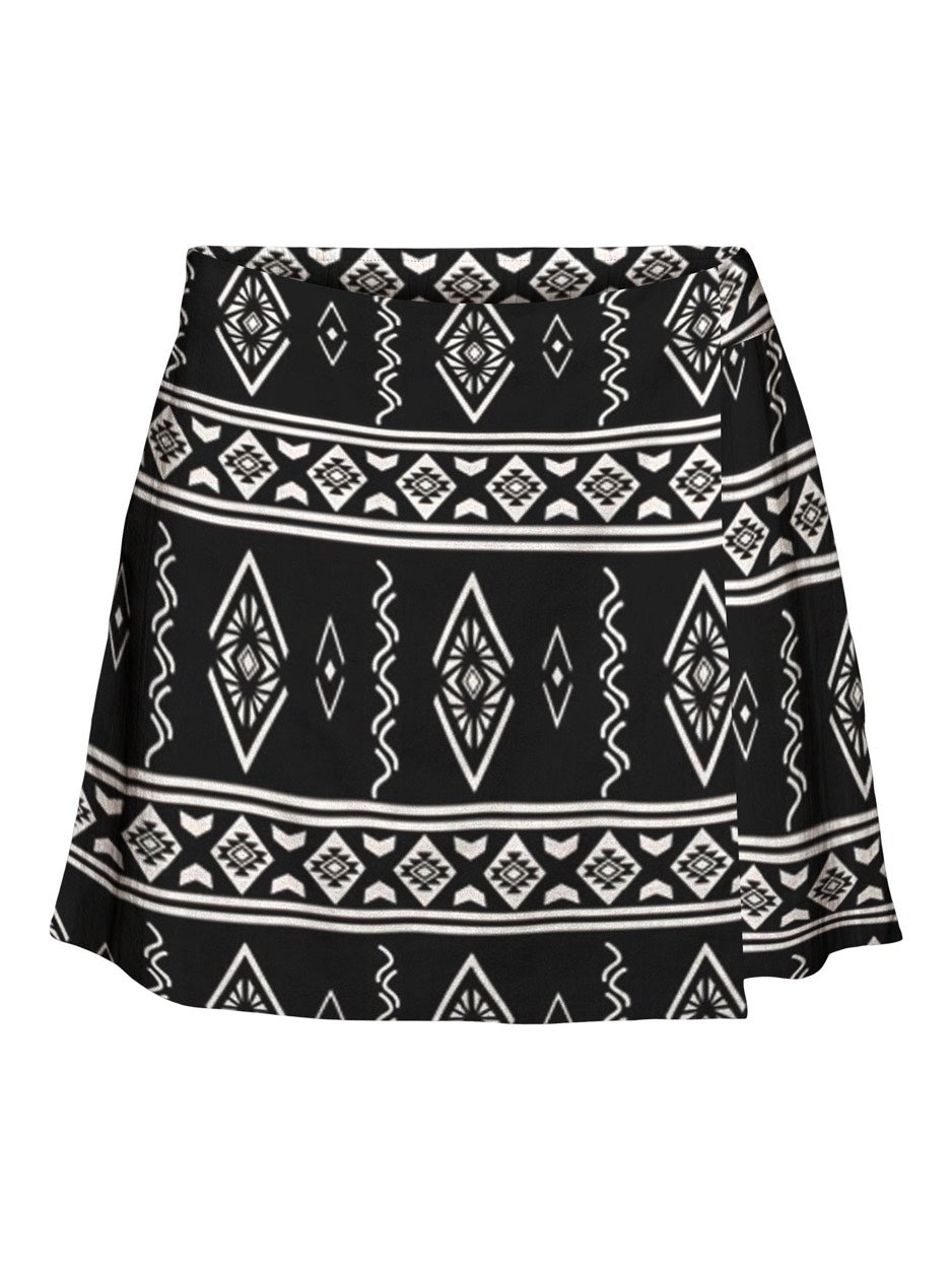 Vmdicthe Skort Wvn - Zwart Dessin