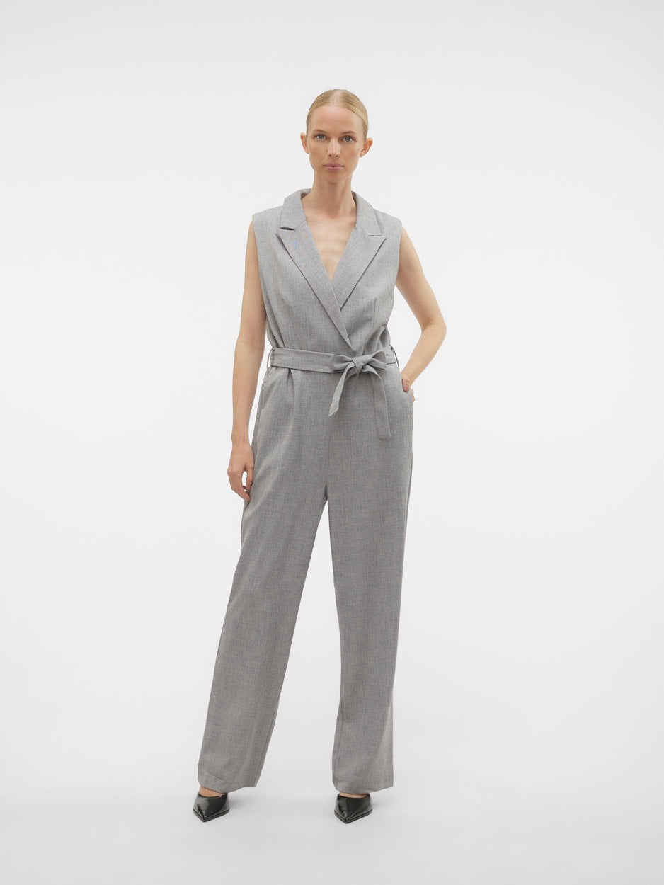 Vmyolanda Sl Jumpsuit - Grijs