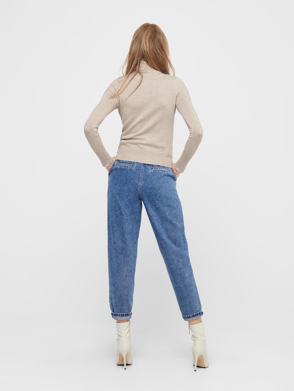 Onlvenice L/s Rollneck Pullover Knt. . 1952. - Beige