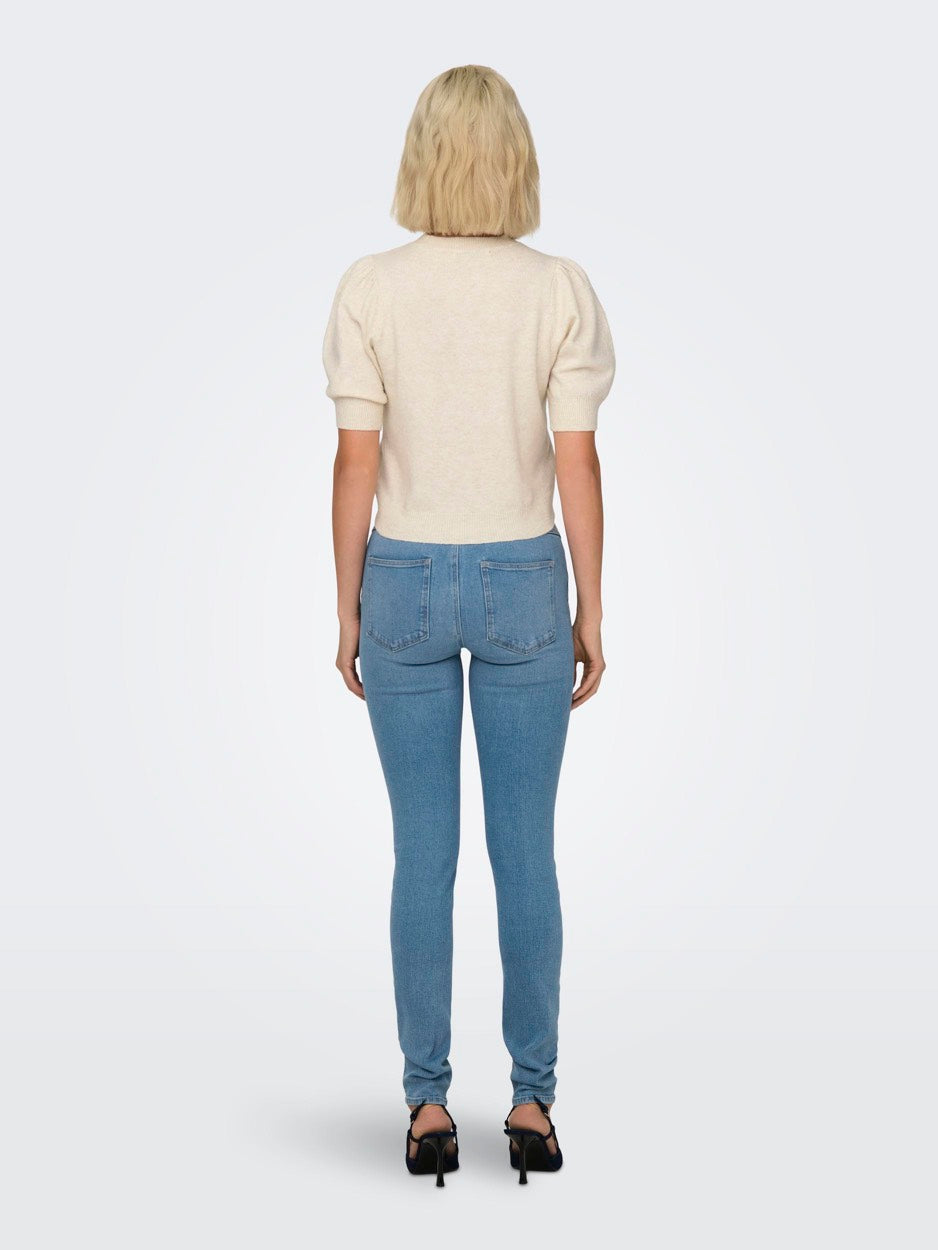 Onlrica Life 2/4 Pullover Ex Knt - Beige