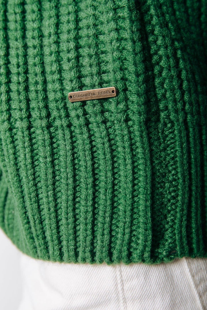 Bobby Collar Seven Knit - Groen