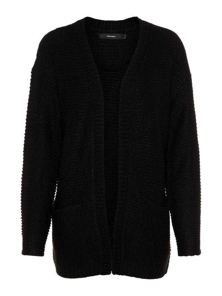 Vmno Name Ls Cardigan - Zwart