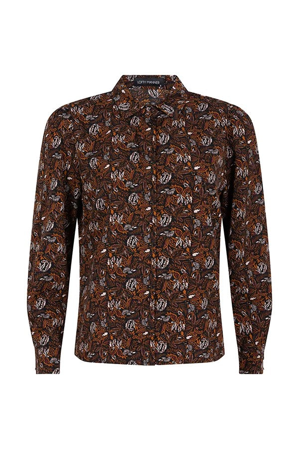 Blouse Lilith - Oranje Dessin