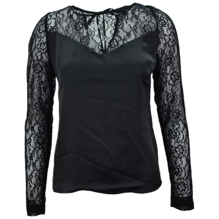 Emilia Lace Top - Zwart
