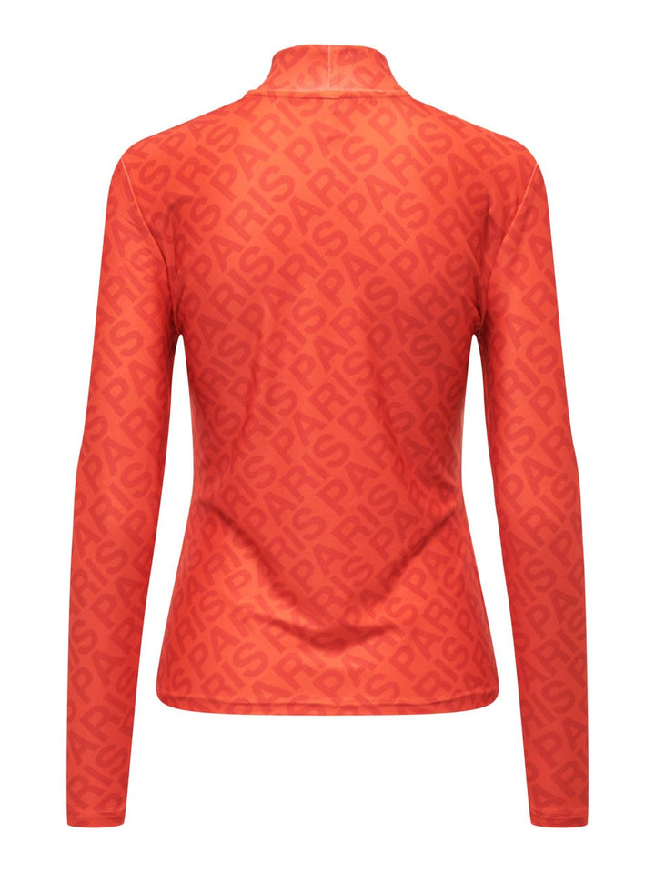 Onllaura L/s Top Cs Jrs - Oranje