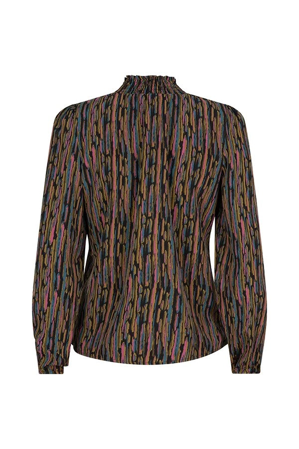 Blouse Sherina - Grijs Dessin