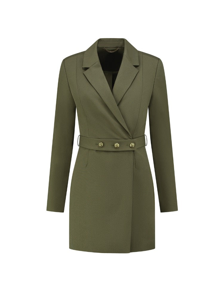 Asti Blazerdress - Army