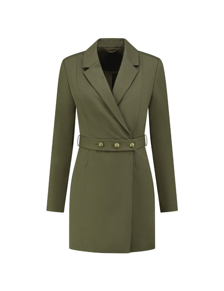 Asti Blazerdress - Army