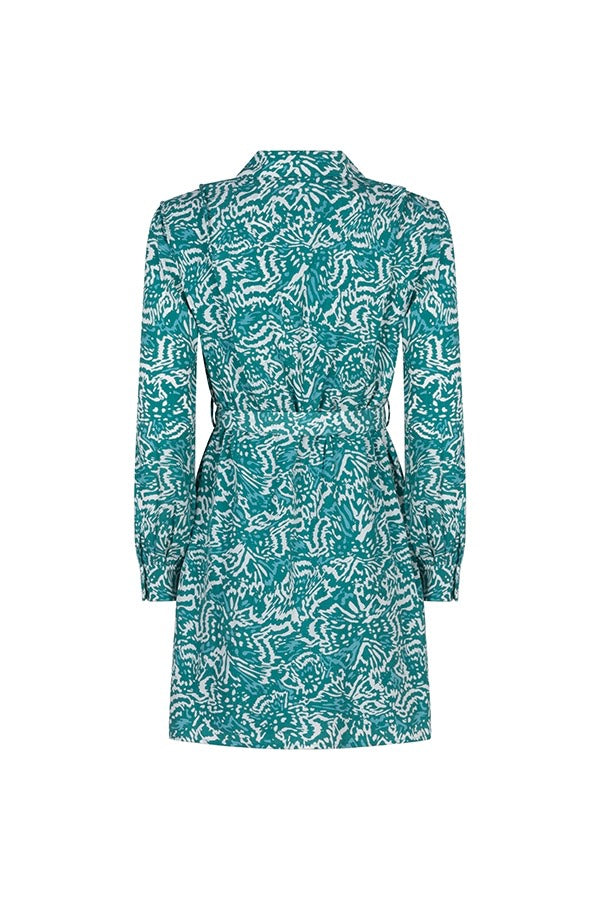 Dress Kali - Groen Dessin