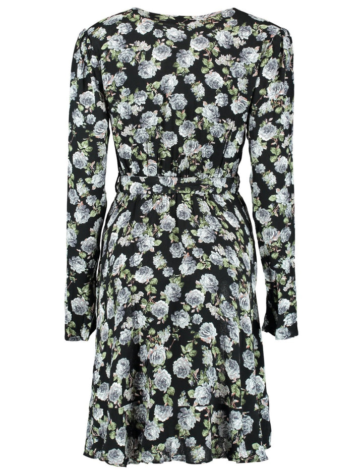 Ziggy Flower Mini Wrap - Zwart Dessin