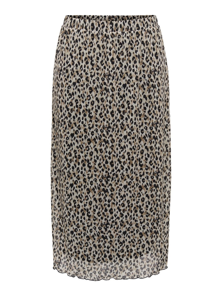 Jdyelsa Mesh Skirt Jrs - Bruin Dessin