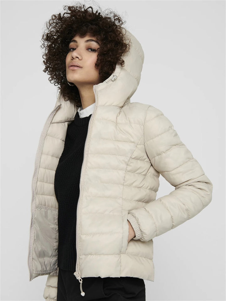 Onltahoe Hood Jacket Otw Noos - Beige