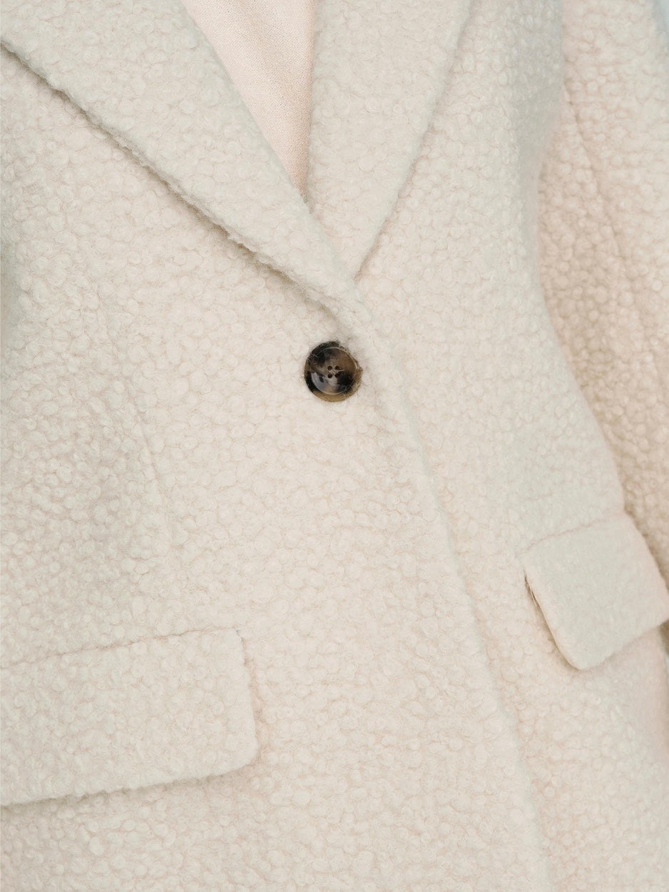 Onlpiper Boston Blazer Cc - Off-white