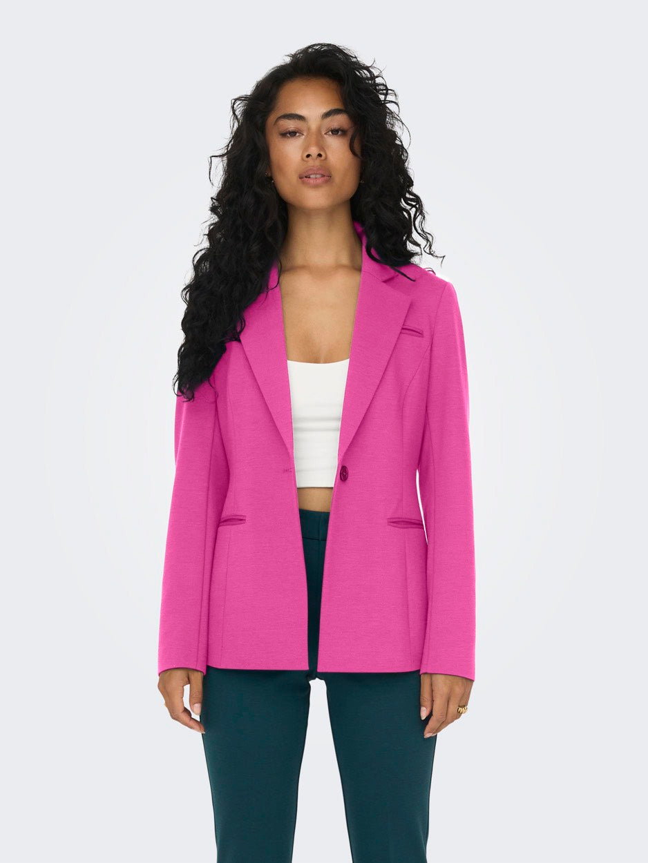 Onlpeach L/s Fit Blazer Tlr Noos - Roze