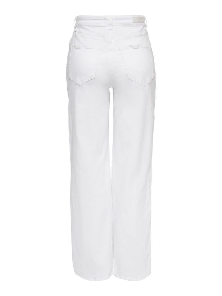 Onljuicy Life Hw Wide Leg Rea365  N - Wit