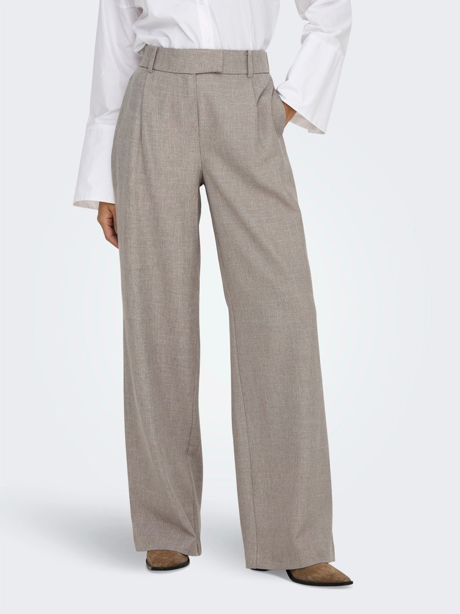 Onllinda Hw Str Mel Pants Cc Tlr - Zand