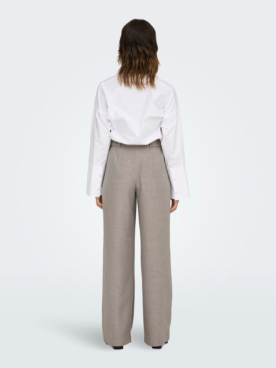 Onllinda Hw Str Mel Pants Cc Tlr - Zand