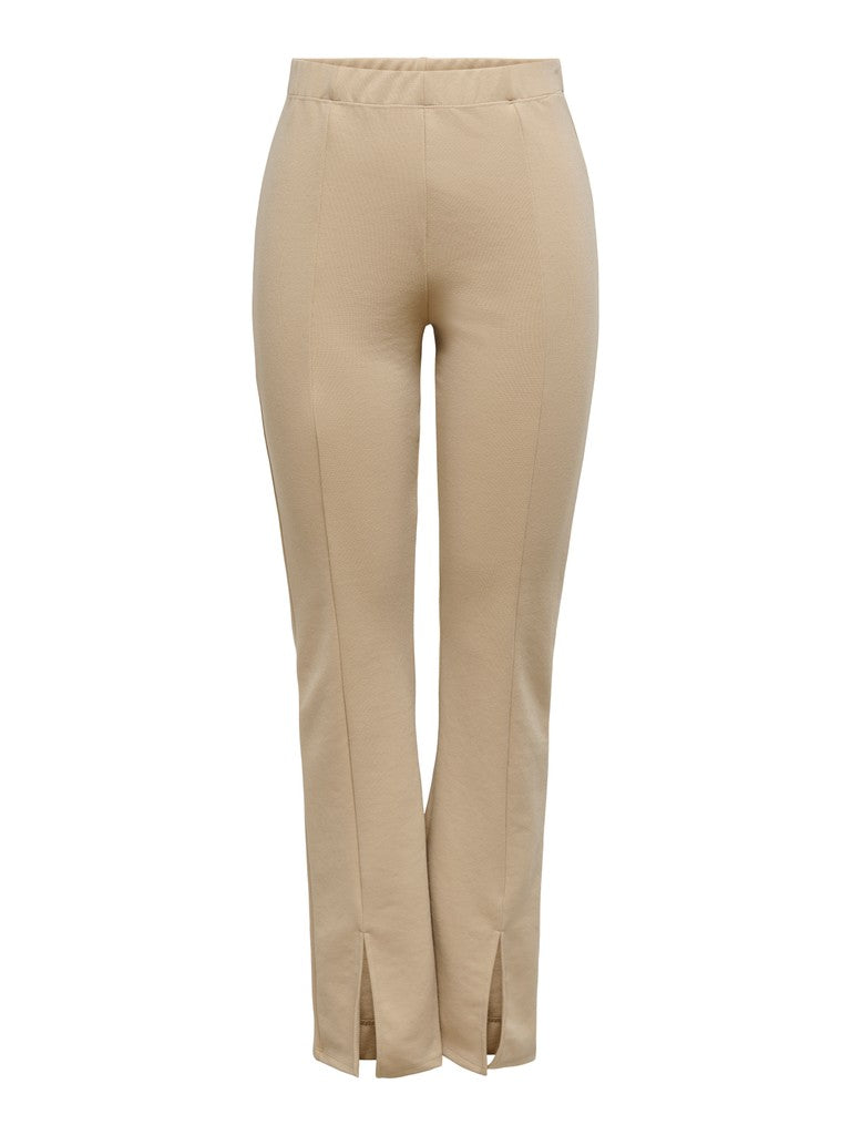 Onlfever Flared Slit Pant - Zand