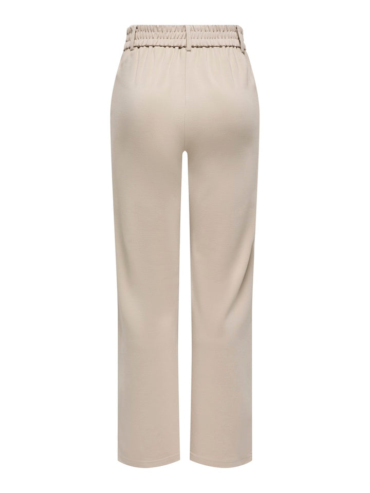 Onlpoptrash Life Mw Straight Pnt No - Beige