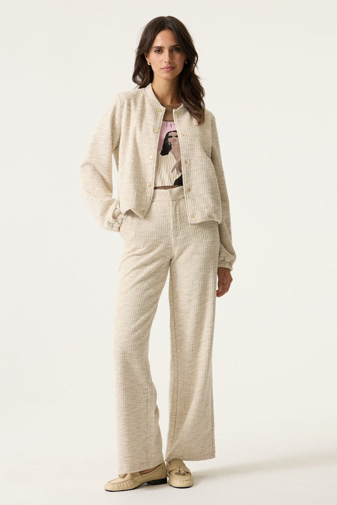 Lange Broek Boucle - Beige