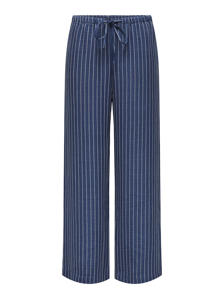 Jdypower Mw Wide Pant Wvn Noos - Blauw Dessin