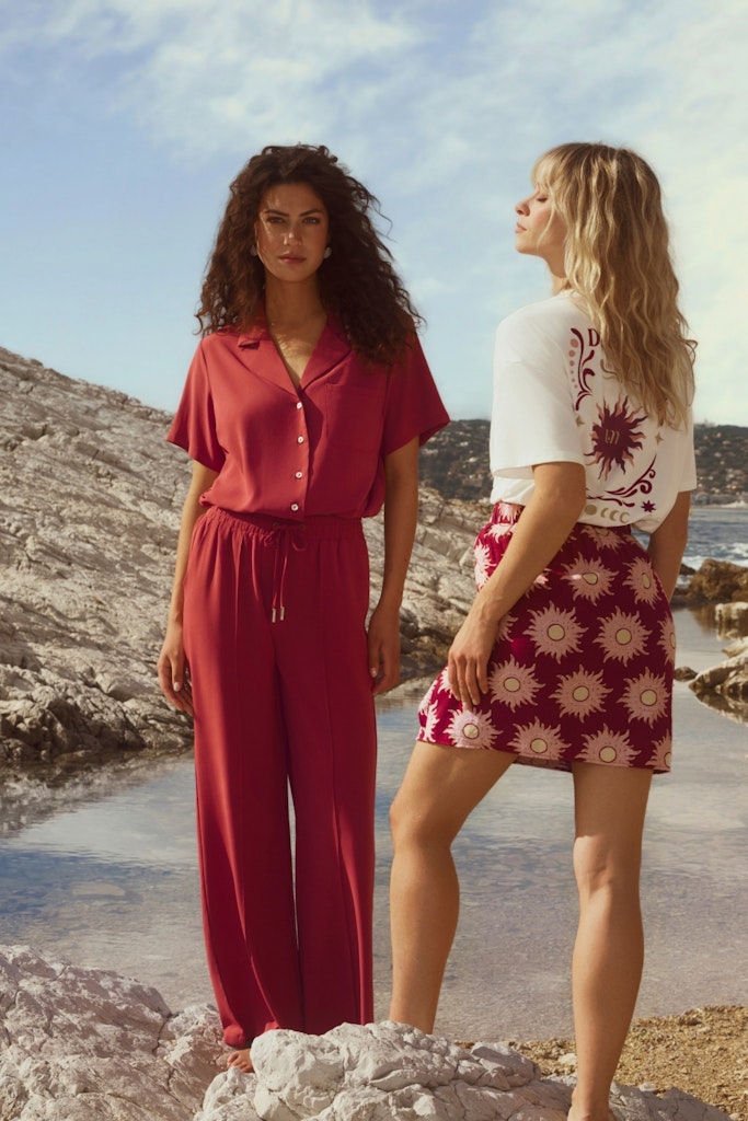 Trouser Solana - Rood