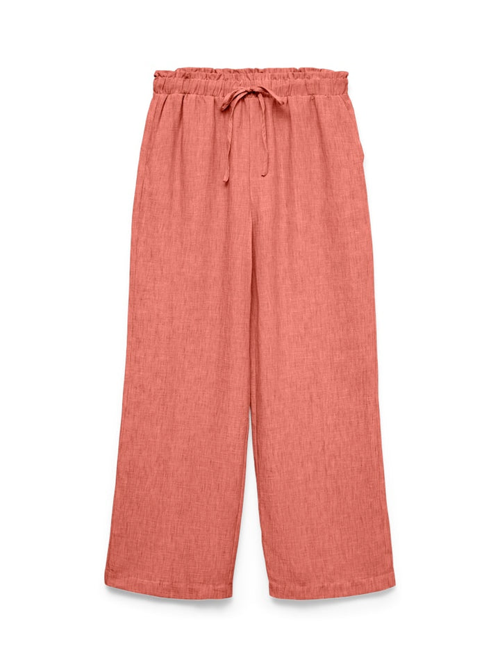 Vmcharline Hw Trousers Exp - Oud Roze