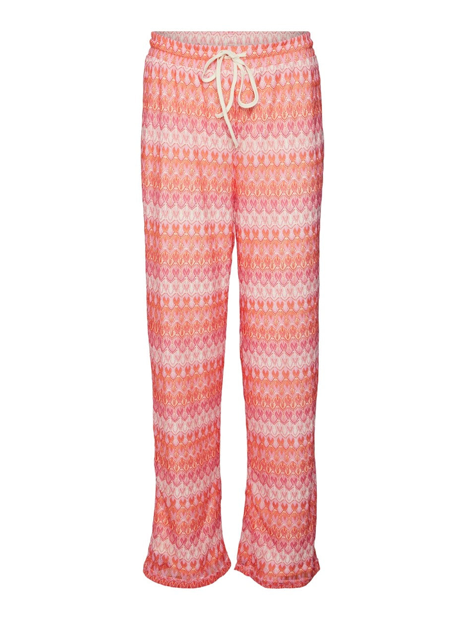 Vmdicte Hw Lining Pant Jrs - Roze Dessin