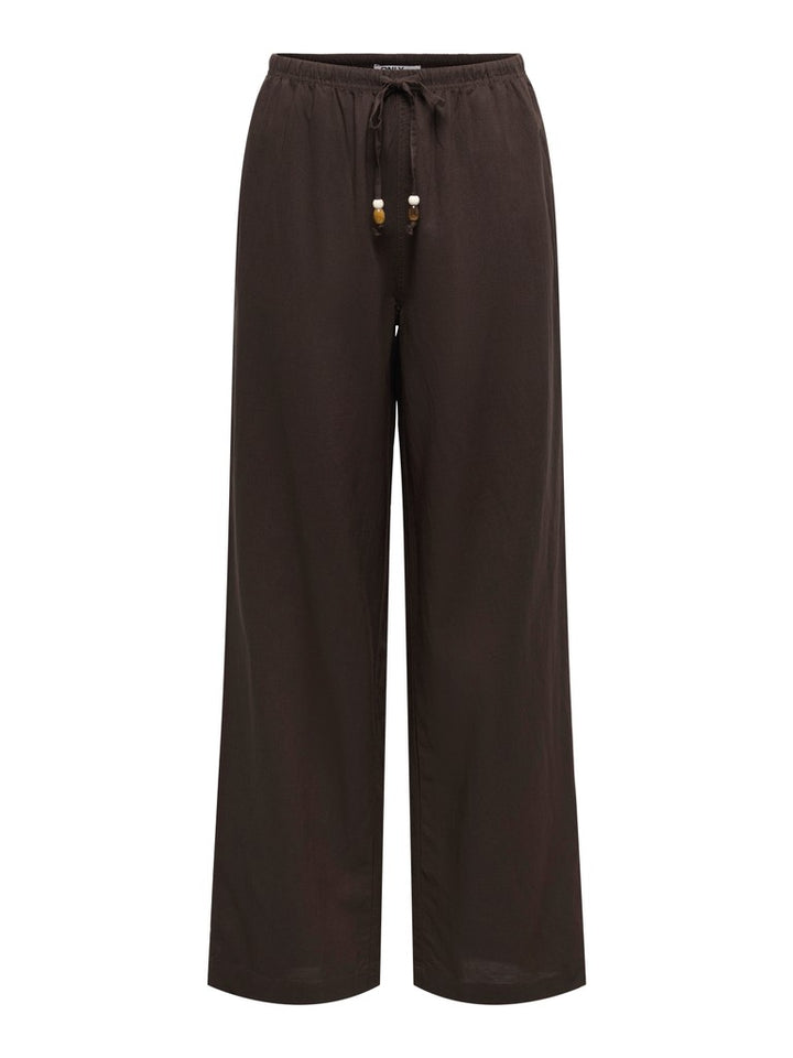 Onlisola Mw Pull-up Wide Pant Pnt - Bruin