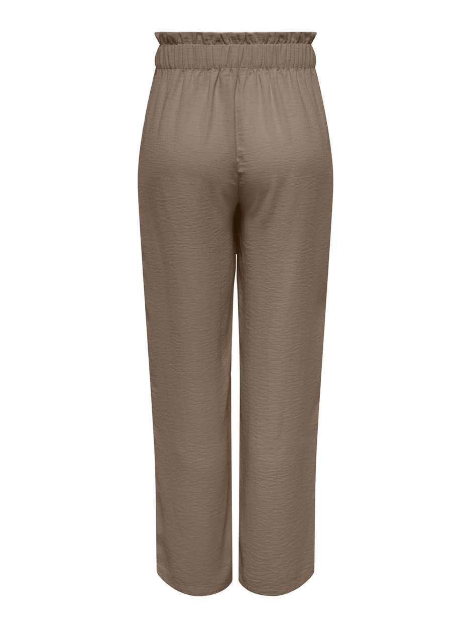 Jdydivya Hw Wide Pants Wvn - Taupe